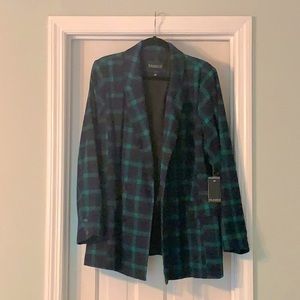 Beautiful Plaid Blazer/Jacket WITH TAGS